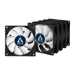 Arctic Cooling WENTYLATOR ARCTIC F8 Value Pack 80mm Pack of 5pcs ACFAN00061A - Chłodzenie procesora - miniaturka - grafika 1