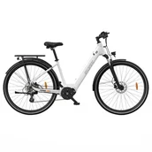 Rowery elektryczne - ONESPORT OT07 Electric Bike, 250W BAFANG Motor, 36V 10.4AH Battery, 27.5' Tires, 25km/h Max Speed, 90km Range - White - miniaturka - grafika 1