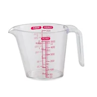 Pozostałe akcesoria kuchenne - Dzbanek plastikowy z miarką 0,5 l transparentny - miniaturka - grafika 1