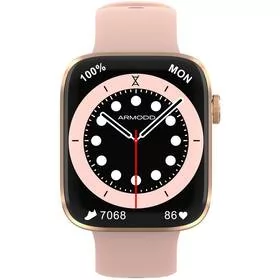 Armodd Squarz 11 Pro 9073 Różowy - Smartwatch - miniaturka - grafika 1