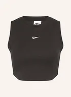 Koszulki i topy damskie - Nike Krótki Top Sportswear Essential schwarz - miniaturka - grafika 1