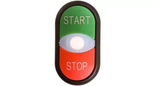 Eaton Napęd przycisku podwójny zielony/czerwony START-STOP z podświetleniem z samopowrotem M22S-DDL-GR-GB1/GB0 216703 216703 - Inne akcesoria elektryczne - miniaturka - grafika 1