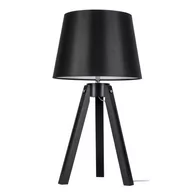 Lampy stojące - Spotlight TRIPOD lampka gabinetowa 1xE27 czarny / czarny 6115004 - miniaturka - grafika 1