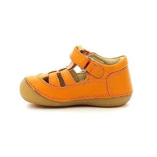 Buty dla chłopców - Kickers Buty dziecięce Sushy Baby, Pomarańczowy 17, 24 EU - grafika 1