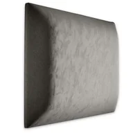 Meble modułowe i akcesoria - PANELE TAPICEROWANE ŚCIENNE SZARE WEZGŁOWIE 3D 40cm x 40cm - miniaturka - grafika 1