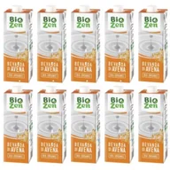 Napoje roślinne - Biozen Napój owsiany naturalny Zestaw 10 x 1 L Bio - miniaturka - grafika 1