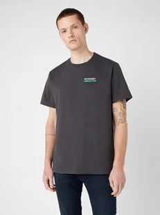 Wrangler Koszulka w kolorze antracytowym - Koszulki męskie - miniaturka - grafika 1