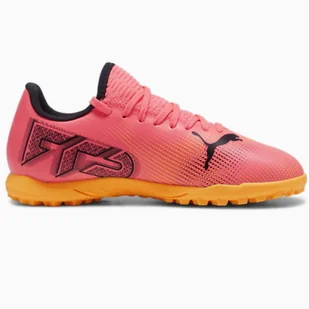 Buty piłkarskie Puma Future 7 Play TT Jr 107737 (kolor Różowy, rozmiar 37 1/2) - Piłka nożna - miniaturka - grafika 2