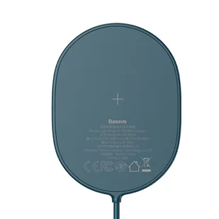 Baseus magnetyczna bezprzewodowa indukcyjna ładowarka Qi 15 W (kompatybilna z MagSafe) niebieski (WXQJ-03) - Ładowarki do telefonów - miniaturka - grafika 7