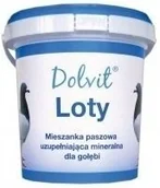 Witaminy i odżywki dla ptaków - Dolfos DG Loty - odżywka mineralno - aminokwasowo - witaminowa dla gołębi 1000g - miniaturka - grafika 1
