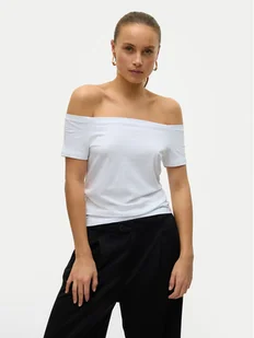 Vero Moda Bluzka Panda 10325598 Biały Regular Fit - Bluzki damskie - miniaturka - grafika 1