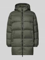 Kurtki męskie - Płaszcz puchowy o kroju regular fit z wyhaftowanym logo - miniaturka - grafika 1