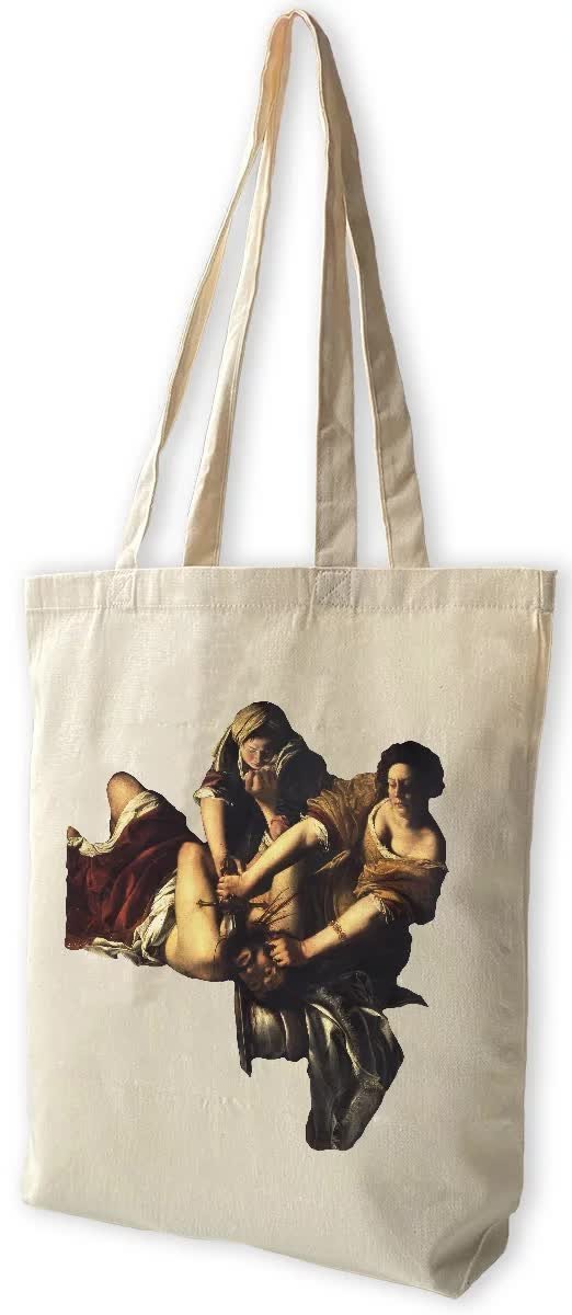 Torba bawełniana Judyta odcinająca głowę Holofernesowi Artemisia Gentileschi