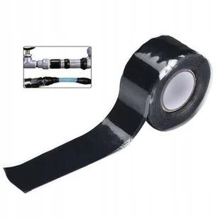 TAŚMA Uszczelniająca do RUR WYCIEKÓW ZBIORNIKÓW BASENÓW 2.5cm x 1.5m MOCNA - Folie i taśmy malarskie - miniaturka - grafika 1