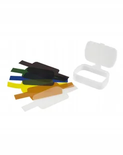 GlareOne Apus 80 Gel Kit - dyfuzor z kolorowymi filtrami - Dyfuzory i odbłyśniki - miniaturka - grafika 1