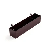 Meble do szkół i przedszkoli - Pojemnik na akcesoria do stołu TEAMWORK, burgund - miniaturka - grafika 1