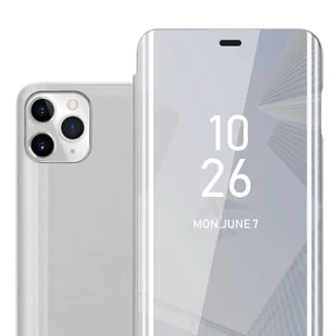 Etui na telefon komórkowy Cadorabo do Apple iPhone 11 PRO MAX w kolorze srebrnym Pokrowiec Backcover Etui ochronne Book Case Booklet - Etui i futerały do telefonów - miniaturka - grafika 1