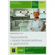 WSIP Gastronomia Tom 1 Wyposażenie i zasady bezpieczeństwa w gastronomii Podręcznik - Książki kucharskie - miniaturka - grafika 1