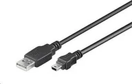 Kable USB - Kabel USB PremiumCord USB-A - miniUSB Czarny (ku2m02a) - miniaturka - grafika 1