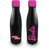 Butelki dla niemowląt - Barbie Bottles butelka termiczna dla dzieci kolor Black 500 ml - miniaturka - grafika 1