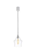 Lampy sufitowe - Kaspa Longis II lampa wisząca 1-punktowa (przewód retro) 10132109 - miniaturka - grafika 1