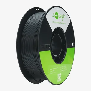 Filament Soleyin Ultra PLA 1kg, black 3301010500 - Filamenty i akcesoria do drukarek 3D - miniaturka - grafika 1