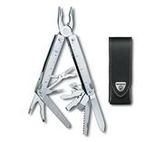 Nożyce i noże - Victorinox Narzędzie wielofunkcyjne SwissTool X + etui skóra 115mm 3.0327.L - miniaturka - grafika 1
