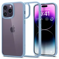 Etui i futerały do telefonów - Etui SPIGEN Ultra Hybrid do Apple iPhone 14 Pro Niebieski - miniaturka - grafika 1