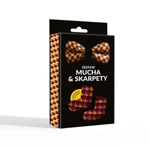 Zestaw skarpetki i mucha dla faceta - Skarpetki męskie - miniaturka - grafika 1