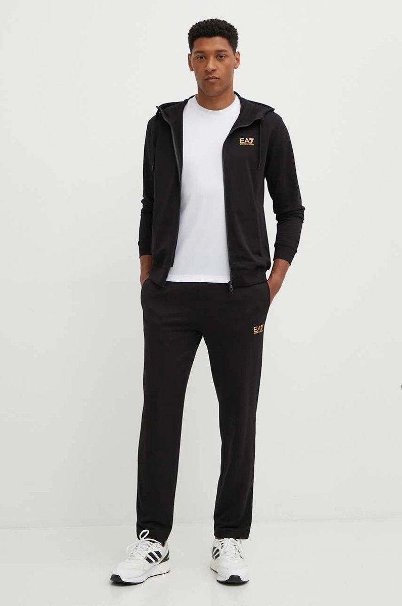 tuta sport uomo ea7 8npv62 pjvrz 0208 black