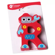 Układanki dla dzieci - CLASSIC WORLD Drewniana Literka R - miniaturka - grafika 1