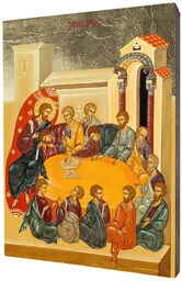Ikona Religijna Ostatnia Wieczerza - Ikony i obrazy sakralne - miniaturka - grafika 1