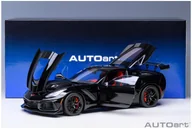 Samochody i pojazdy dla dzieci - Autoart Chevrolet Corvette C7 Zr1 2019 Black 1:18 71276 - miniaturka - grafika 1