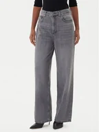 Spodnie damskie - Liu Jo Jeansy UF5284 DS048 Szary Baggy Fit - miniaturka - grafika 1