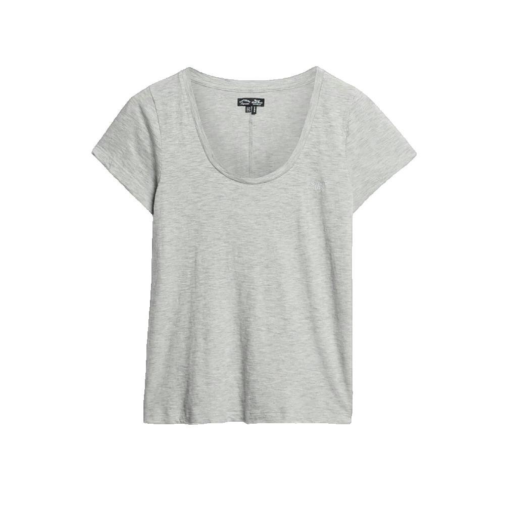 Superdry T-shirt damski z dekoltem w łódkę