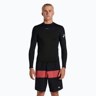 Docieplacz neoprenowy Quiksilver Sessions 1 mm Neoshirt black/grey/orange - Koszulki i topy damskie - miniaturka - grafika 1
