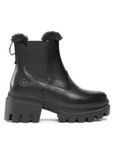 Botki damskie - Timberland Botki Everleigh Bt Wrm Ln Chls TB0A5ZNV0151 Czarny - miniaturka - grafika 1