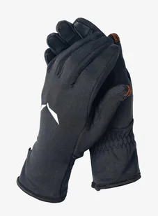 Rękawiczki polarowe Salewa Ortles PL Gloves - black out - Rękawiczki - miniaturka - grafika 1