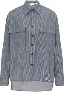 usha BLUE LABEL Koszula damska 19610952, morski, M - Koszule damskie - miniaturka - grafika 1