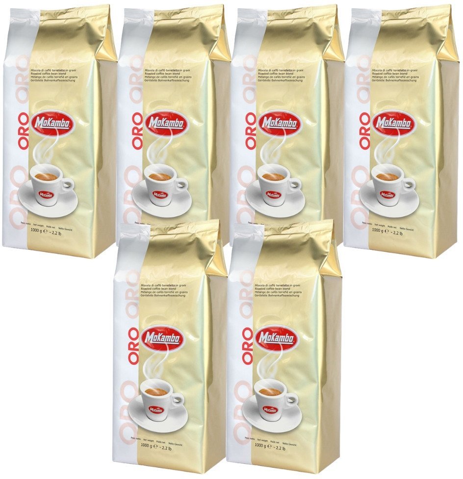 Kawa włoska ziarnista Mokambo Oro - 6kg