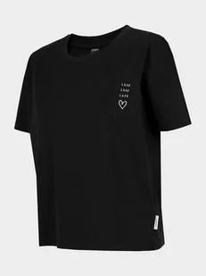 Outhorn, T-shirt damski, TSD606, czarny, rozmiar M - Koszulki i topy damskie - miniaturka - grafika 1