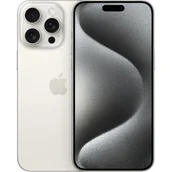 Telefony komórkowe - Apple iPhone 15 Pro Max 5G 256GB Dual Sim Biały - miniaturka - grafika 1
