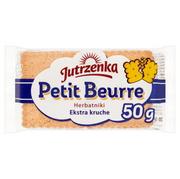 Ciastka - Jutrzenka Petit Beurre Herbatniki Ekstra Kruche 50 G - miniaturka - grafika 1