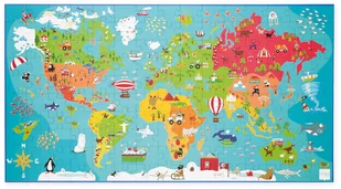 Scratch Europe Puzzle Mapa Świata, Scratch 6181076 - Puzzle - miniaturka - grafika 2