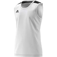 Koszule męskie - adidas męska koszula bez rękawów C365 JRSY, Blanco/Negro, L, DX6388 - miniaturka - grafika 1