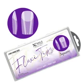 Sztuczne paznokcie i akcesoria - Nails Company, Tipsy Żelowe Flexy Kwadrat - miniaturka - grafika 1