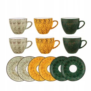 Filiżanka do espresso porcelanowa 75 ml ze spodkiem 11 cm Wilmax zestaw - Filiżanki - miniaturka - grafika 1
