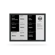 Sprzęt konferencyjny i radiowęzłowy - System rezerwacji sal Joan 13 - czarny - miniaturka - grafika 1