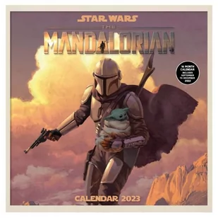 Kalendarz miesięczny, 2023, The Mandalorian - Kalendarze - miniaturka - grafika 1
