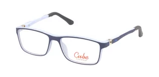 Okulary korekcyjne, oprawki, szkła - Okulary korekcyjne Cube CB 50002 B - grafika 1